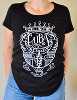 Cuba Street Womens T Shirt - Black